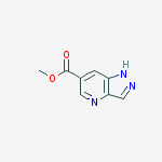 Structure of Methyl 1h-pyrazolo[4,3-b]pyridine-6-carboxylate
