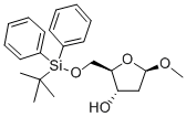 Structure of Methyl 5-O-(tert-butyldiphenylsilyl)-2-deoxy-beta-D-erythro-pentofuranoside