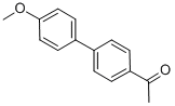 Structure of 1-(4-METHOXY-BIPHENYL-4-YL)-ETHANONE