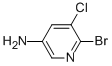 Structure of 5-Amino-2-bromo-3-chloropyridine