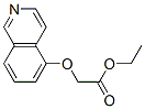 Structure of (isoquinolin-5-yloxy)-acetic acid ethyl ester
