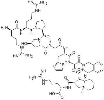 Structure of HOE 140