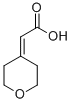 Structure of (TETRAHYDRO-PYRAN-4-YLIDENE)-ACETIC ACID
