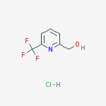 Structure of (6-Trifluoromethyl-pyridin-2-yl)-methanol hydrochloride