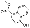 4-羟基萘-1-羧酸甲酯结构式