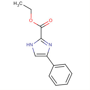 5-苯基-1H-咪唑-2-羧酸乙酯结构式