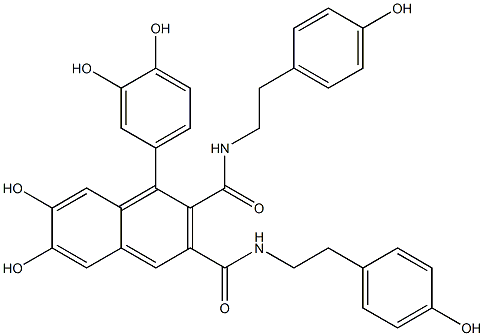 Structure of Cannabisin A