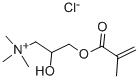 Structure of (2-HYDROXY-3-METHACRYLOXYPROPYL) TRIMETHYLAMMONIUM CHLORIDE