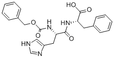 Structure of N-CARBOBENZOXY-L-HISTIDYL-L-PHENYLALANINE