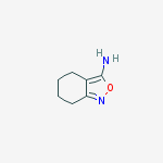 Structure of 2,1-Benzisoxazol-3-amine, 4,5,6,7-tetrahydro-