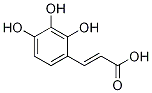 Structure of 2-Propenoic acid, 3-(2,3,4-trihydroxyphenyl)-