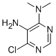 Structure of 6-CHLORO-N4,N4-DIMETHYL-PYRIMIDINE-4,5-DIAMINE