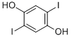 Structure of 1,4-DIHYDROXY-2,5-DIIODOBENZENE