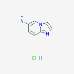 Structure of Imidazo[1,2-a]pyridin-6-amine hydrochloride