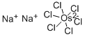 Structure of SODIUM HEXACHLOROOSMIATE(IV)
