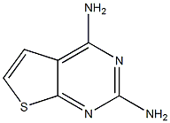 Thieno[2,3-d]pyriMidine-2,4-diaMine结构式