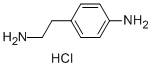 Structure of 2-(4-AMINOPHENYL)ETHYL AMINE 2HCL