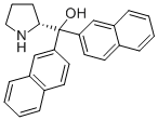 Structure of (R)-DI-2-NAPHTHYLPROLINOL