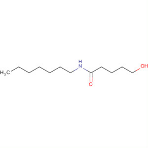 Pentanamide, N-heptyl-5-hydroxy-结构式