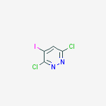 Structure of 3,6-Dichloro-4-iodopyridazine