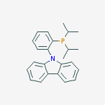 9-[2-(Diisopropylphosphino)phenyl]-9H-carbazole结构式