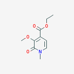 Structure of ethyl 3-methoxy-1-methyl-2-oxo-1,2-dihydropyridine-4-carboxylate