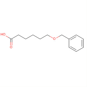 Structure of Hexanoic acid, 6-(phenylmethoxy)-