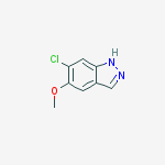 Structure of 1H-Indazole-5,6-diamine, 3-propyl-