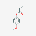 Structure of 4-Methoxyphenyl propionate