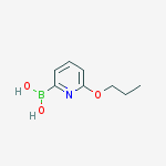 Structure of (6-Propoxypyridin-2-yl)boronic acid