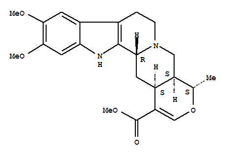 Structure of methyl (3beta,19alpha,20alpha)-16,17-didehydro-10,11-dimethoxy-19-methyloxayohimban-16-carboxylate