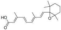 Structure of (2E,4E,6E,8E)-3,7-Dimethyl-9-(2,2,6-trimethyl-7-oxabicyclo[4.1.0]hept- 1-yl)-2,4,6,8-nonatetraenoic acid
