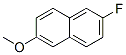 Structure of 2-fluoro-6-methoxynaphthalene