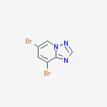 Structure of 6,8-Dibromo-[1,2,4]triazolo[1,5-a]pyridine