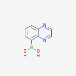 Structure of Quinoxalin-5-ylboronic Acid