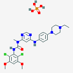 Structure of NVP-BGJ398 (PHOSPHATE), 98%