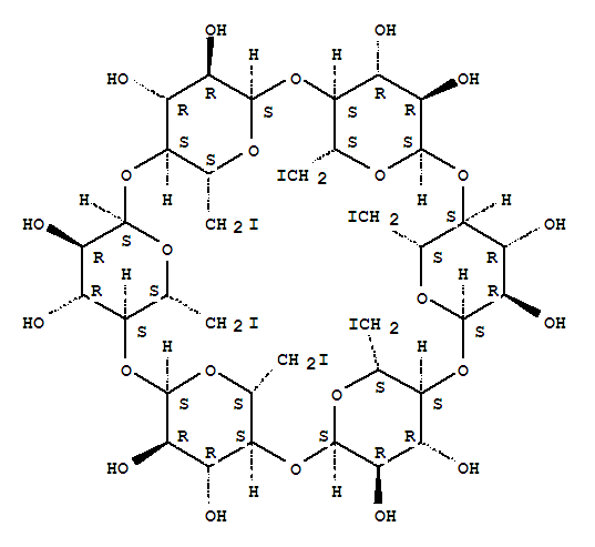 Structure of HEXAKIS-6-IODO-6-DEOXY-ALPHA-CYCLODEXTRIN