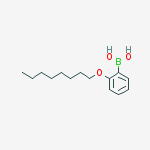 2-octyloxyphenylboronic acid结构式
