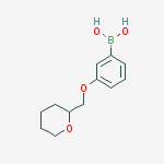 Structure of [3-(Oxan-2-ylmethoxy)phenyl]boranediol
