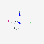 Structure of (S)-1-(3-Fluororopyridin-2-yl)ethylamine Hydrochloride