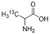 Structure of DL-ALANINE (3-13C)