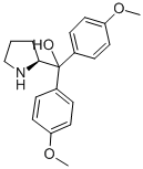 Structure of (S)-ALPHA,ALPHA-BIS(4-METHOXYPHENYL)-2-PYRROLIDINEMETHANOL