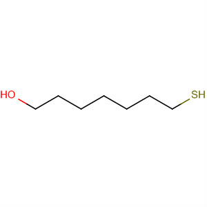 Structure of 1-Heptanol, 7-mercapto-