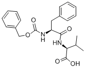 Structure of Z-PHE-VAL-OH