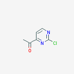 Structure of 1-(2-ChloropyriMidin-4-yl)ethanone