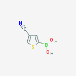 Structure of (4-cyanothiophen-2-yl)boronic Acid