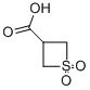 Structure of 3-THIETANECARBOXYLIC ACID 1,1-DIOXIDE