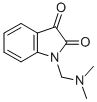 Structure of 1-[(Dimethylamino)methyl]-1H-indole-2,3-dione