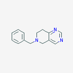 Structure of 6-Benzyl-5,6,7,8-tetrahydropyrido[4,3-d]pyrimidine
