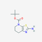 Structure of tert-Butyl 2-amino-6,7-dihydrothiazolo[5,4-b]pyridine-4(5H)-carboxylate